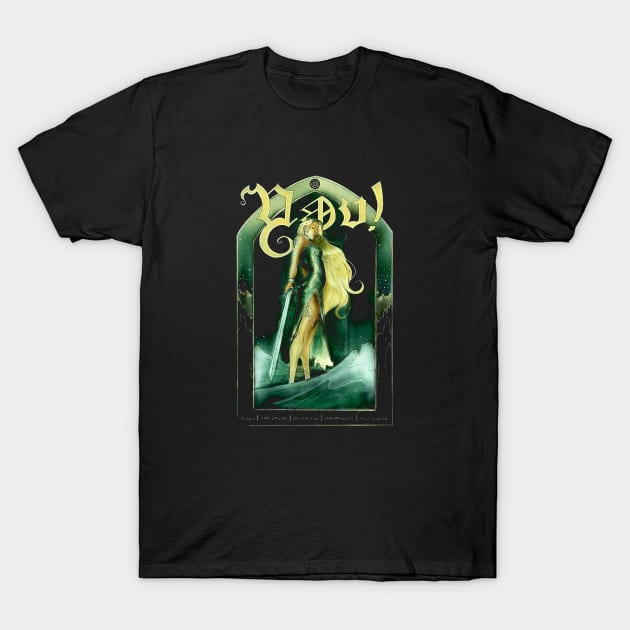 the locked tomb Mystic Vault T-Shirt by Geometc Style